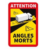 STICKER DEAD CORNER INDICATION TRUCK REMORQUE